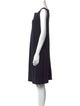 Donna Karan Virgin Wool Knee-Length Dress