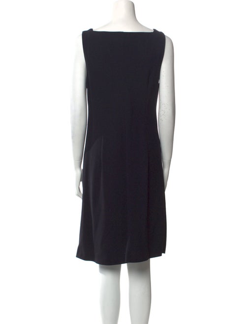 Donna Karan Virgin Wool Knee-Length Dress