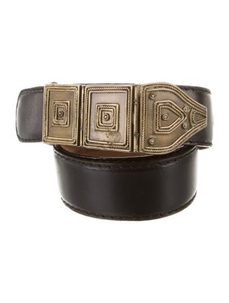 Donna Karan Leather Belt