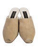 Donna Karan Suede Mules