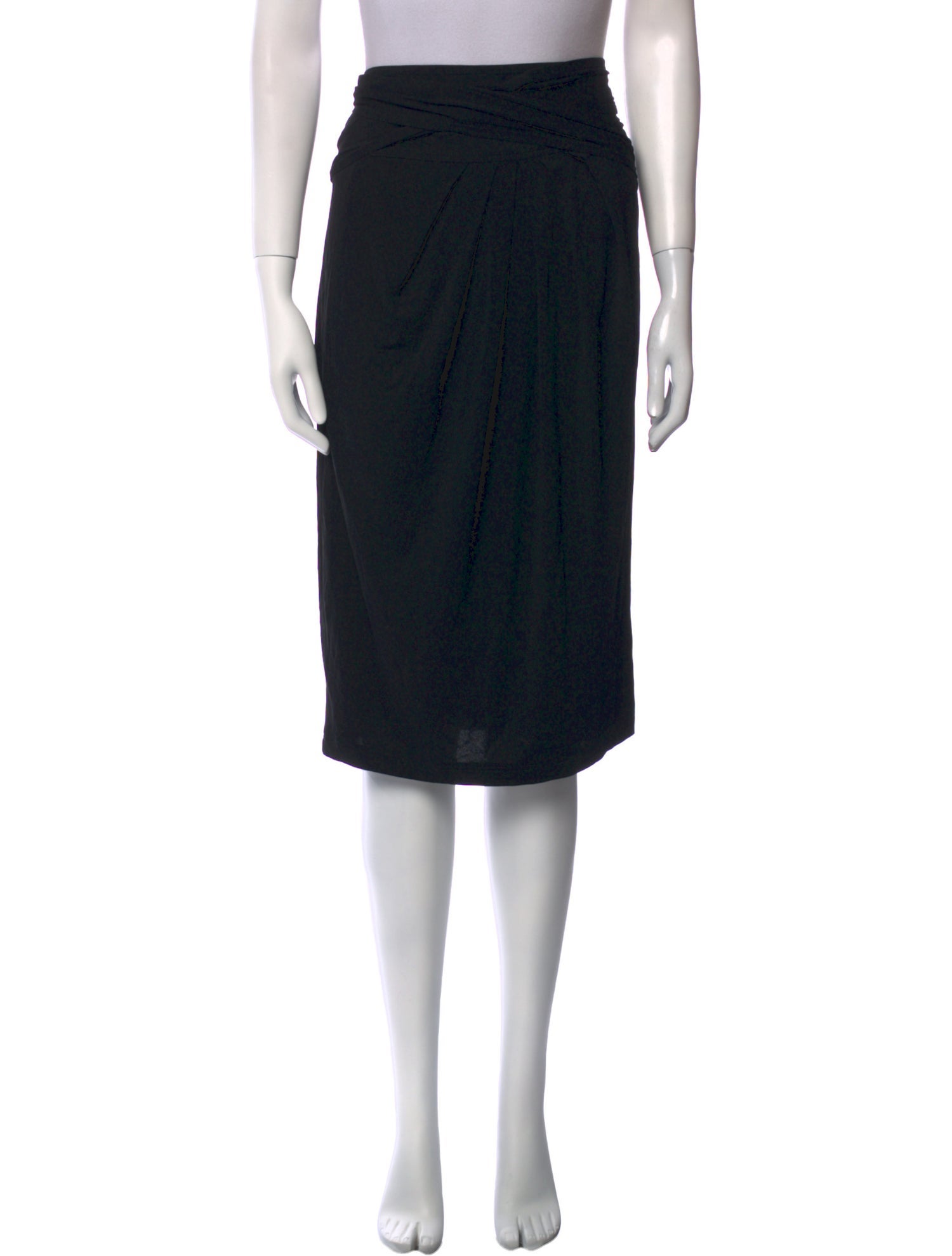 Donna Karan Wool Knee-Length Skirt