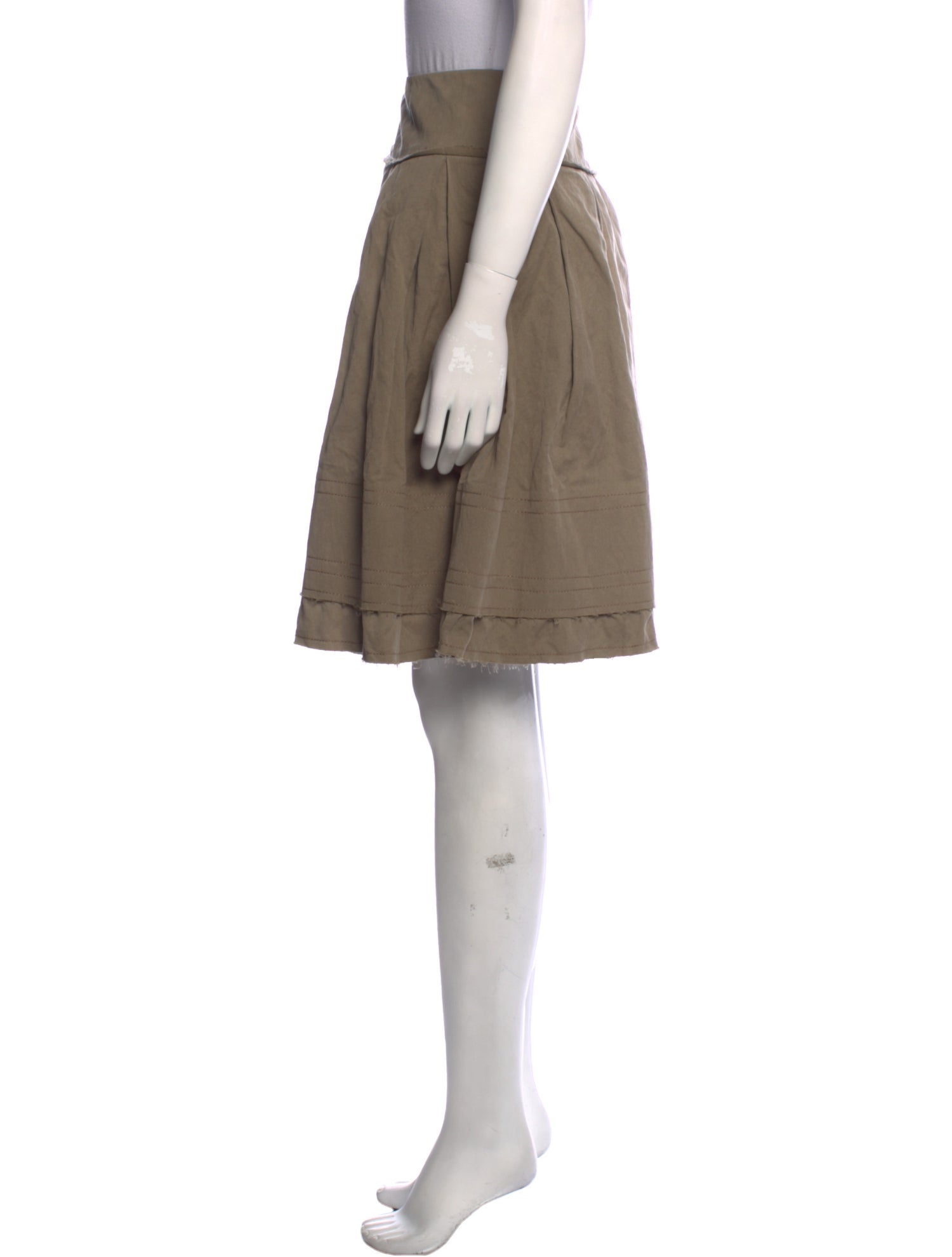 Donna Karan Silk Knee-Length Skirt