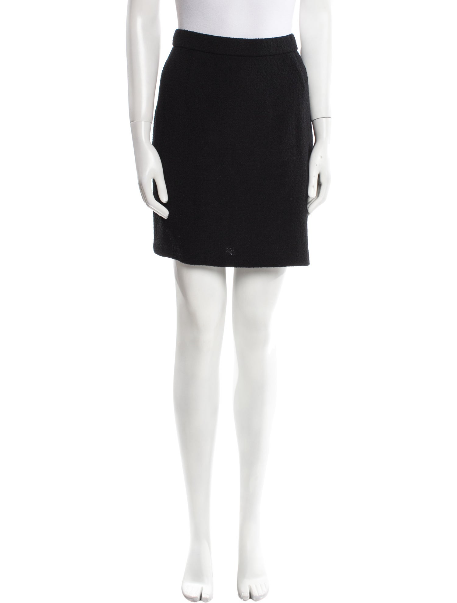 Donna Karan Wool Mini Skirt