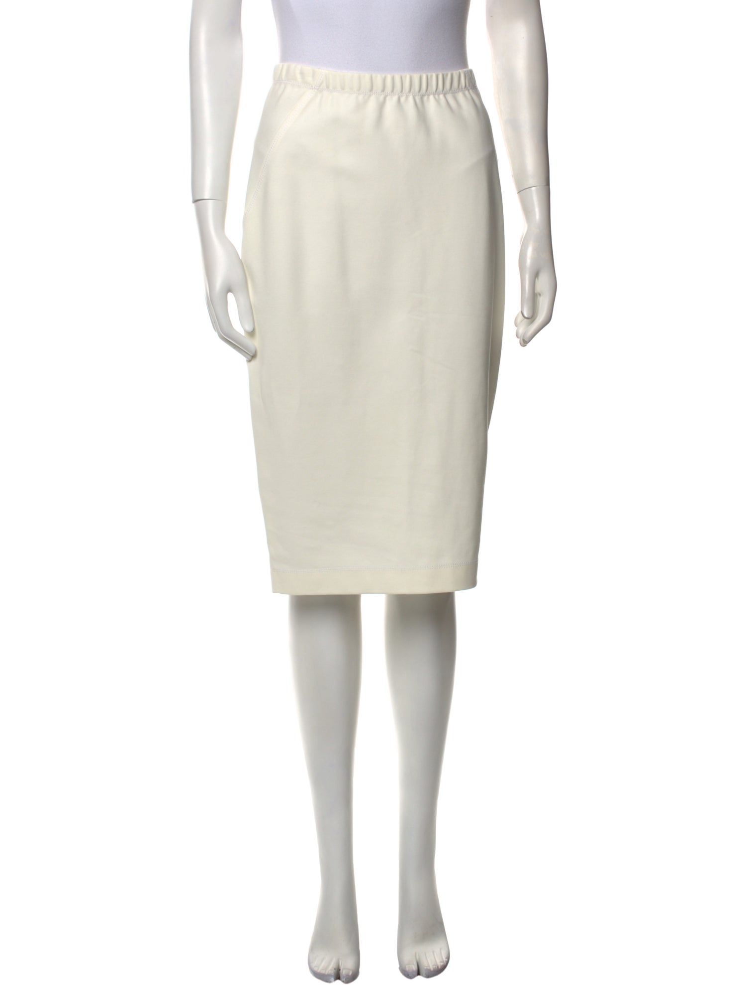 Donna Karan Silk Knee-Length Skirt