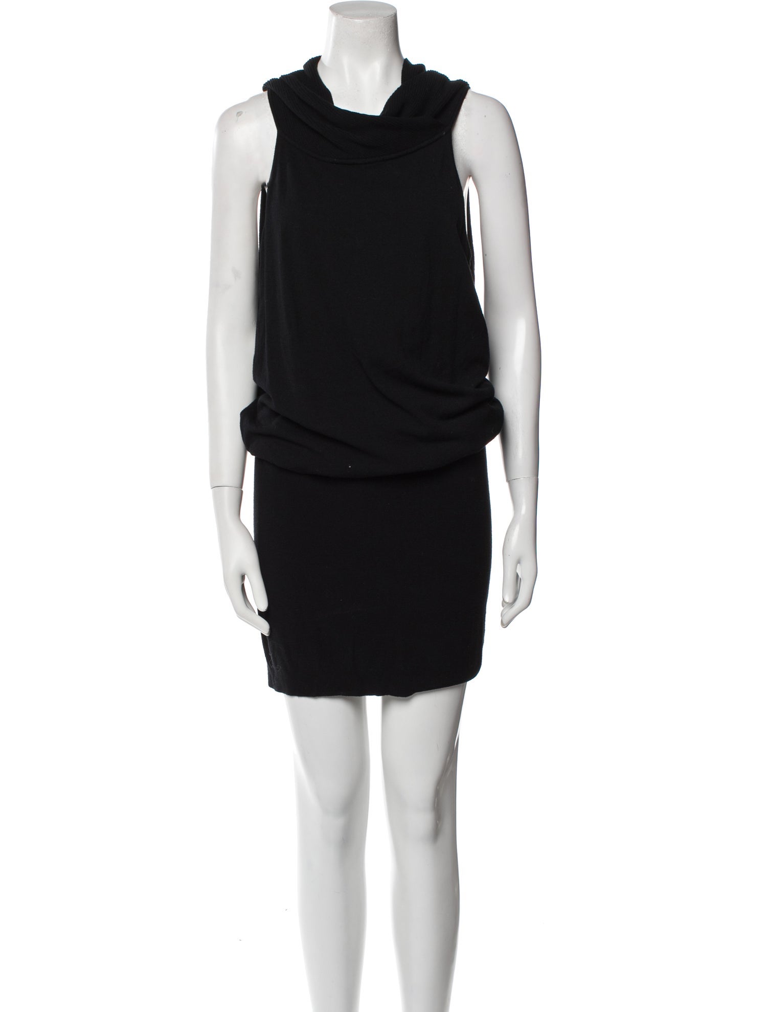 Donna Karan Cowl Neck Long Dress