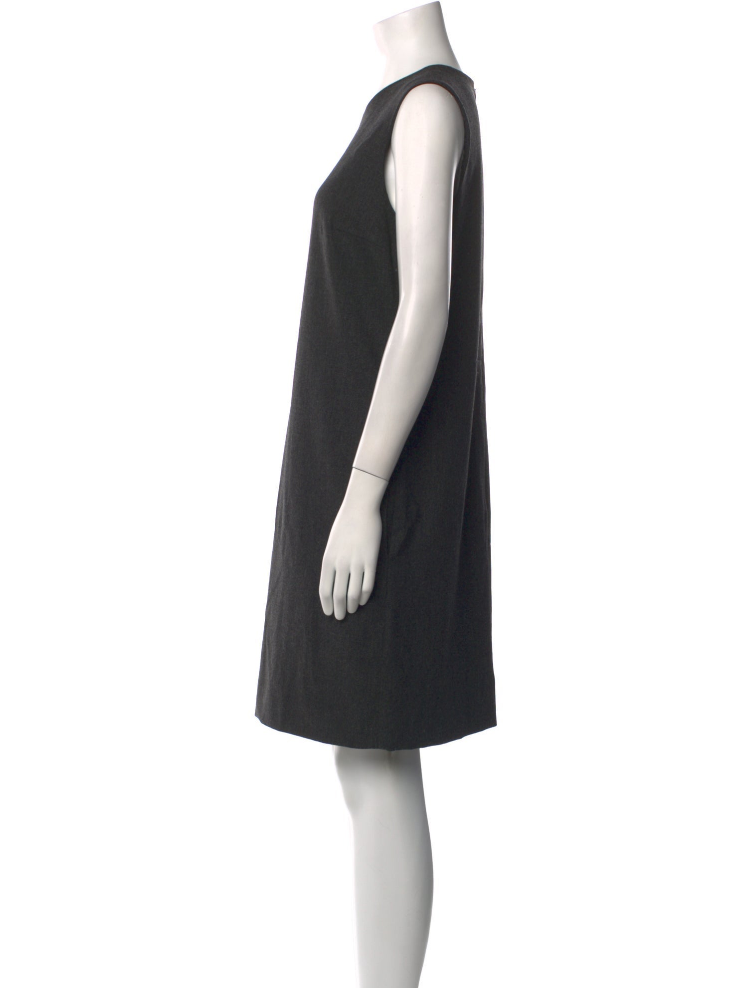 Donna Karan Crew Neck Knee-Length Dress