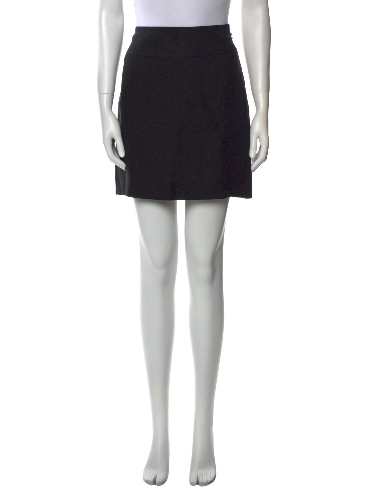 Donna Karan Linen Mini Skirt