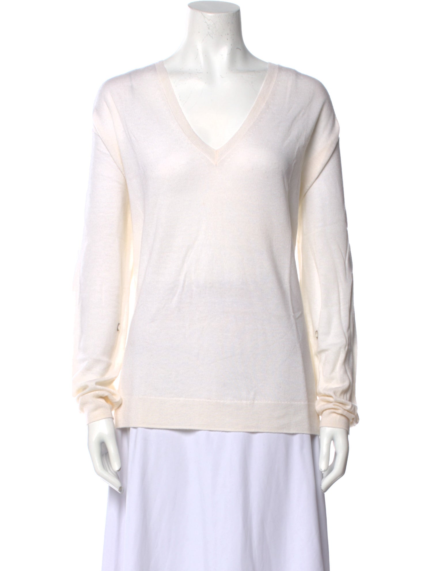 Donna Karan V-Neck Sweater
