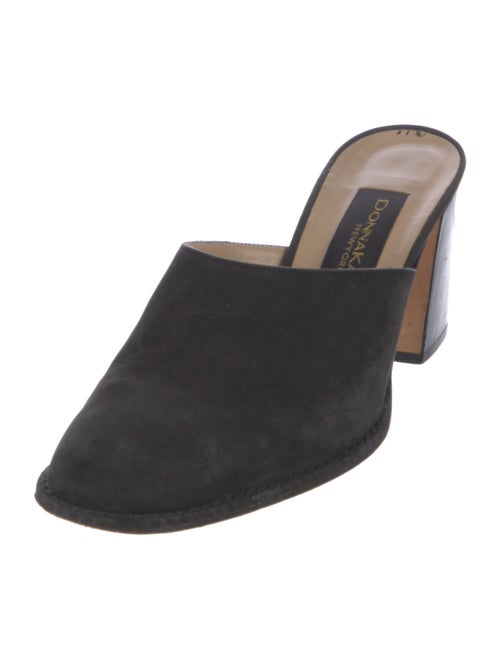 Donna Karan Suede Mules
