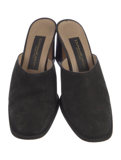 Donna Karan Suede Mules