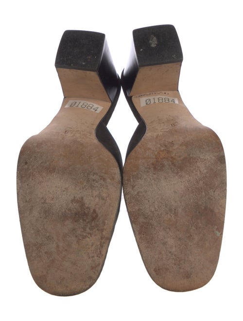 Donna Karan Suede Mules