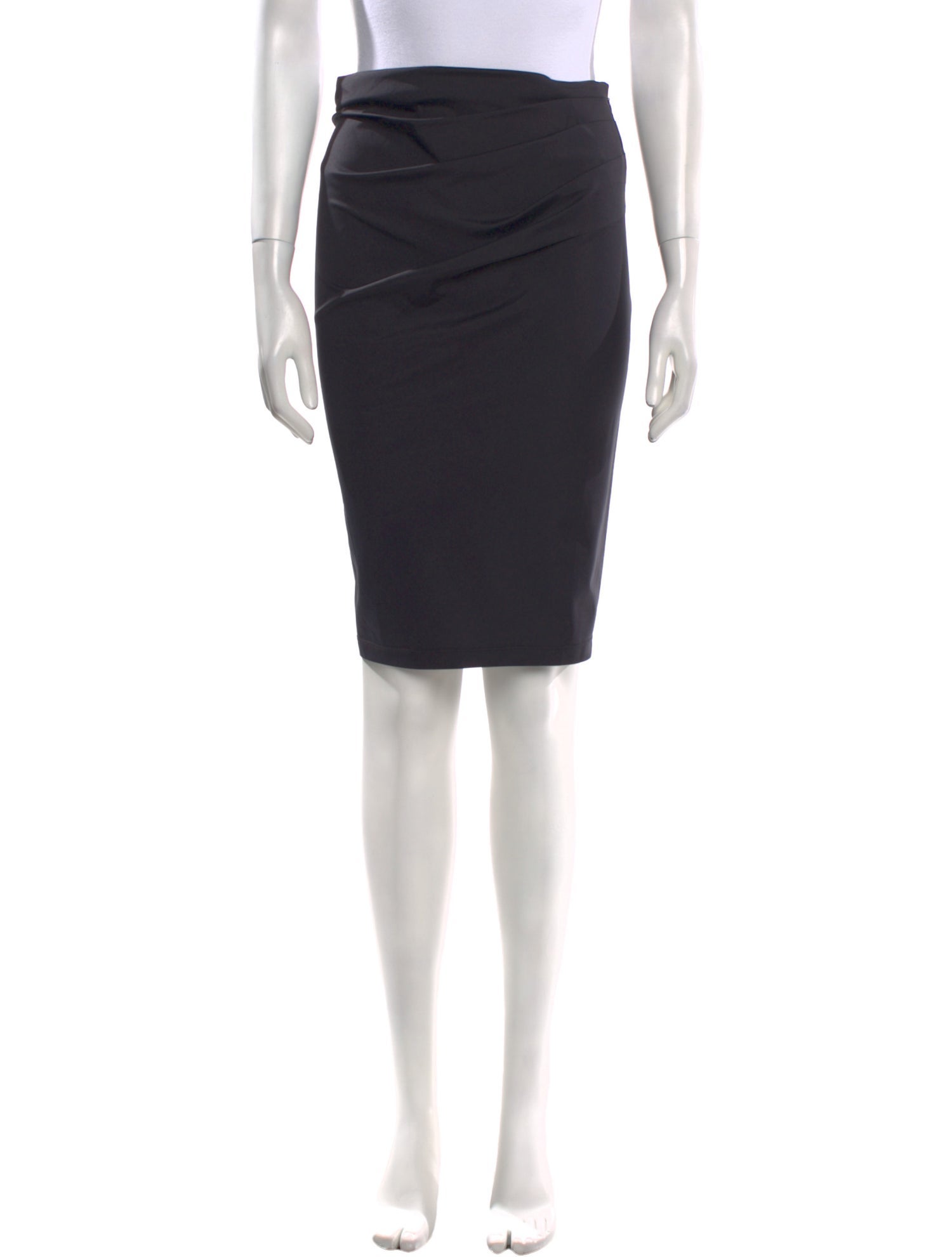 Donna Karan Silk Knee-Length Skirt