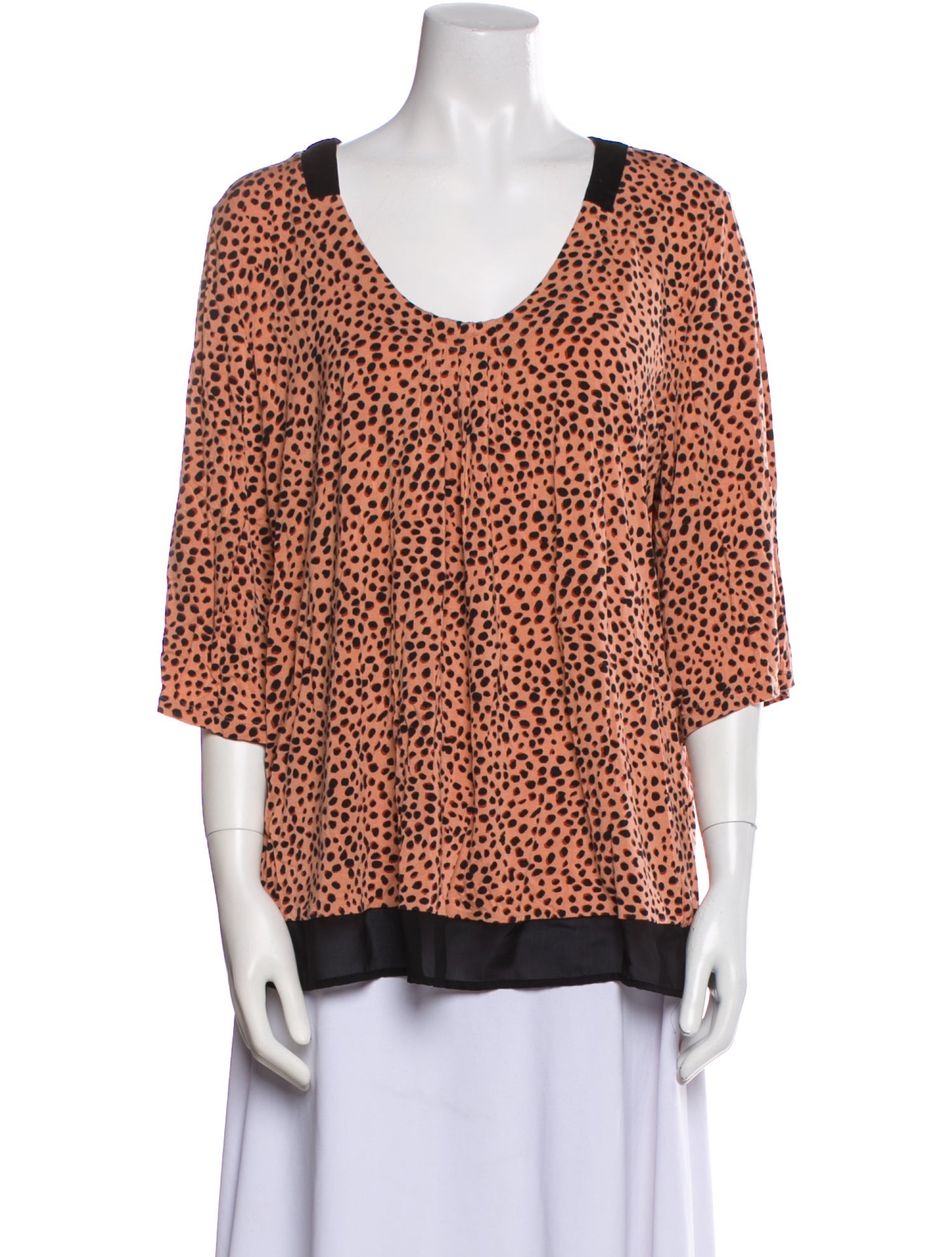 Donna Karan Animal Print Pajamas