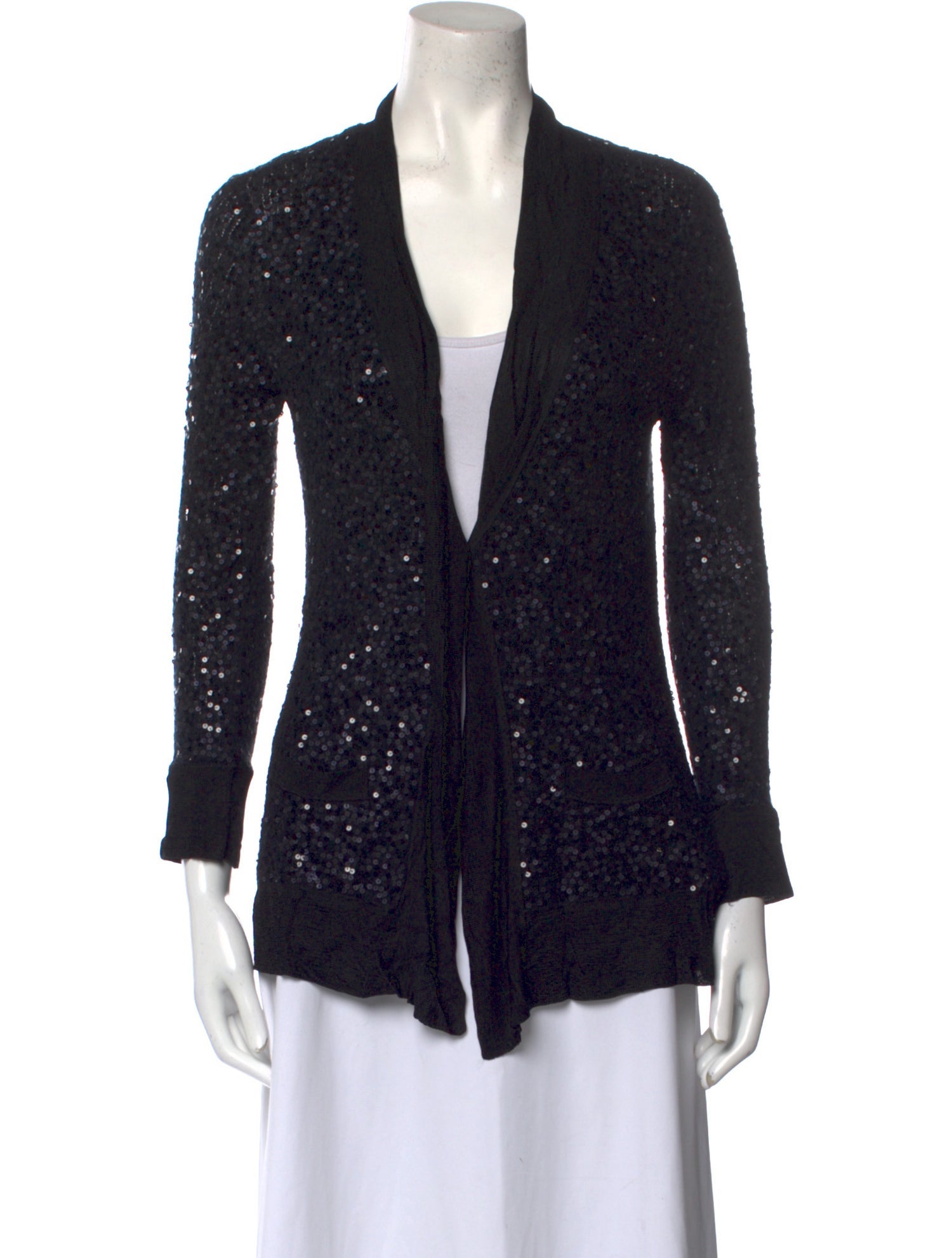 Donna Karan Cashmere V-Neck Sweater