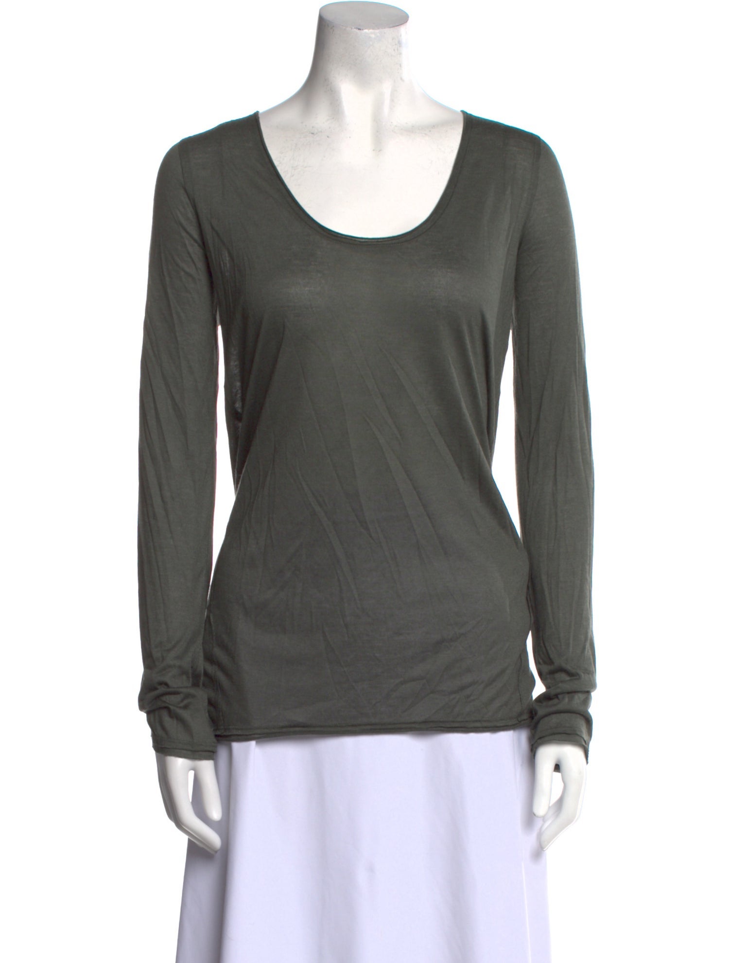 Donna Karan Scoop Neck Sweater