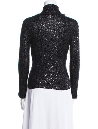 Donna Karan Cashmere Printed Evening Jacket