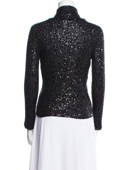 Donna Karan Cashmere Printed Evening Jacket