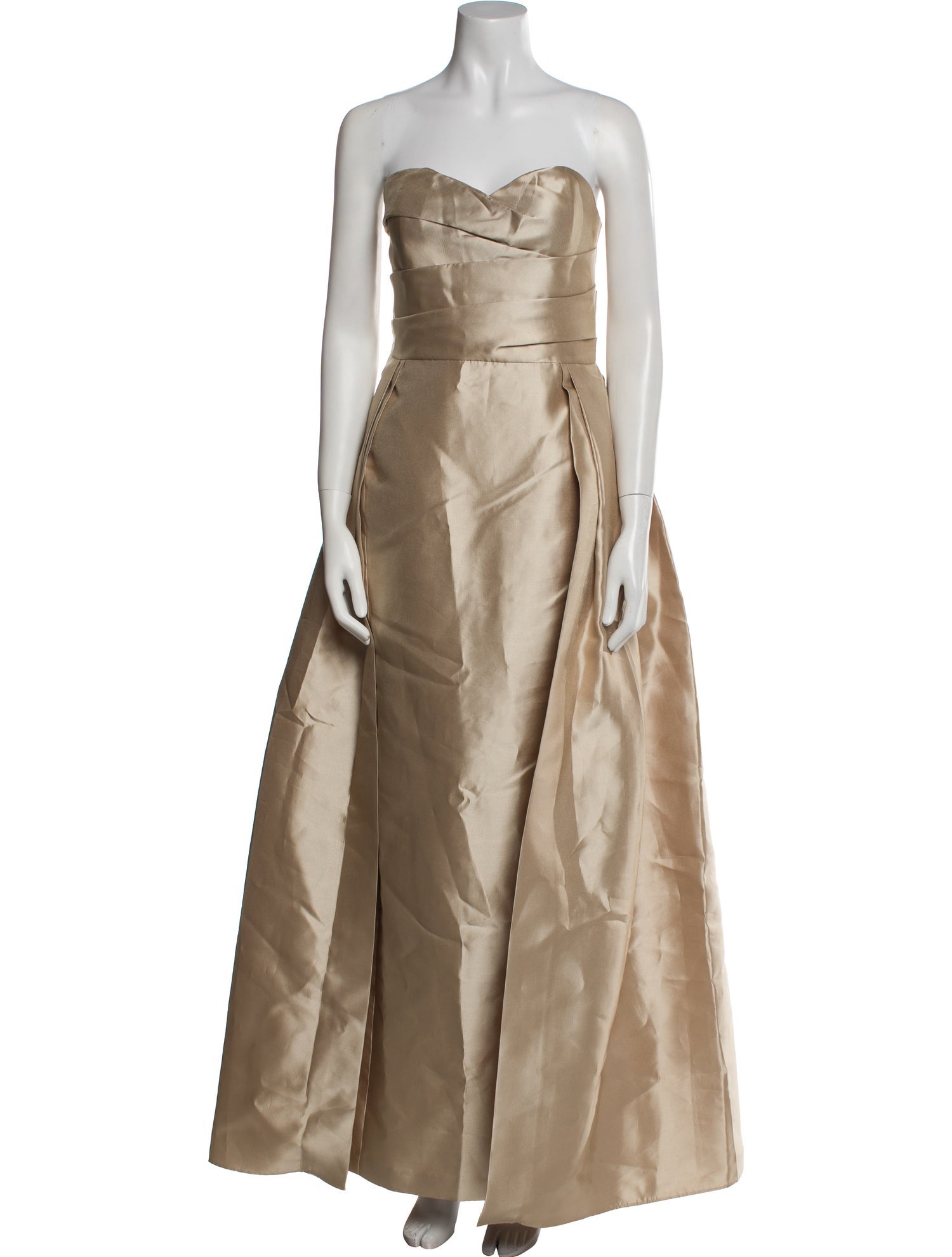 Donna Karan Strapless Long Dress