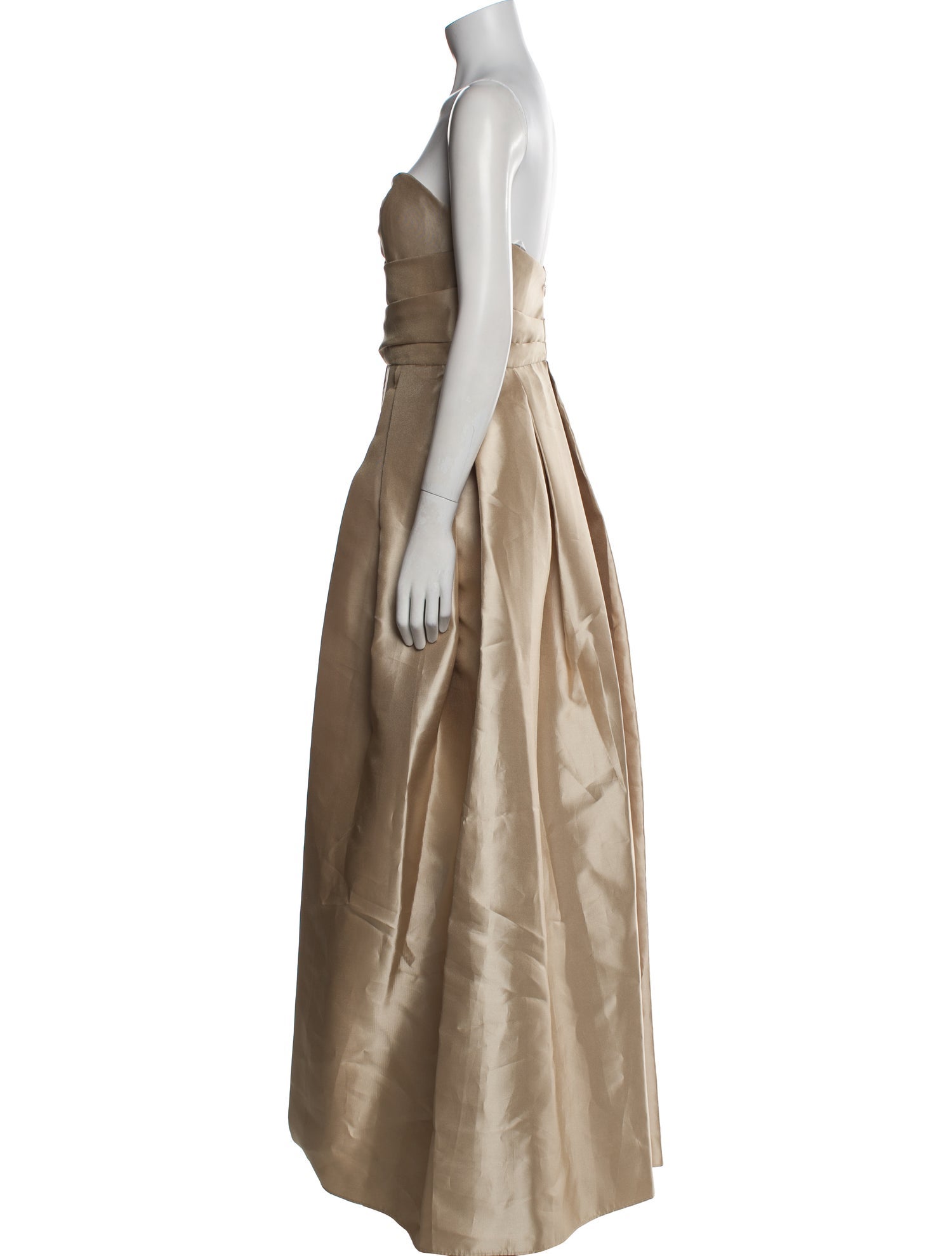 Donna Karan Strapless Long Dress