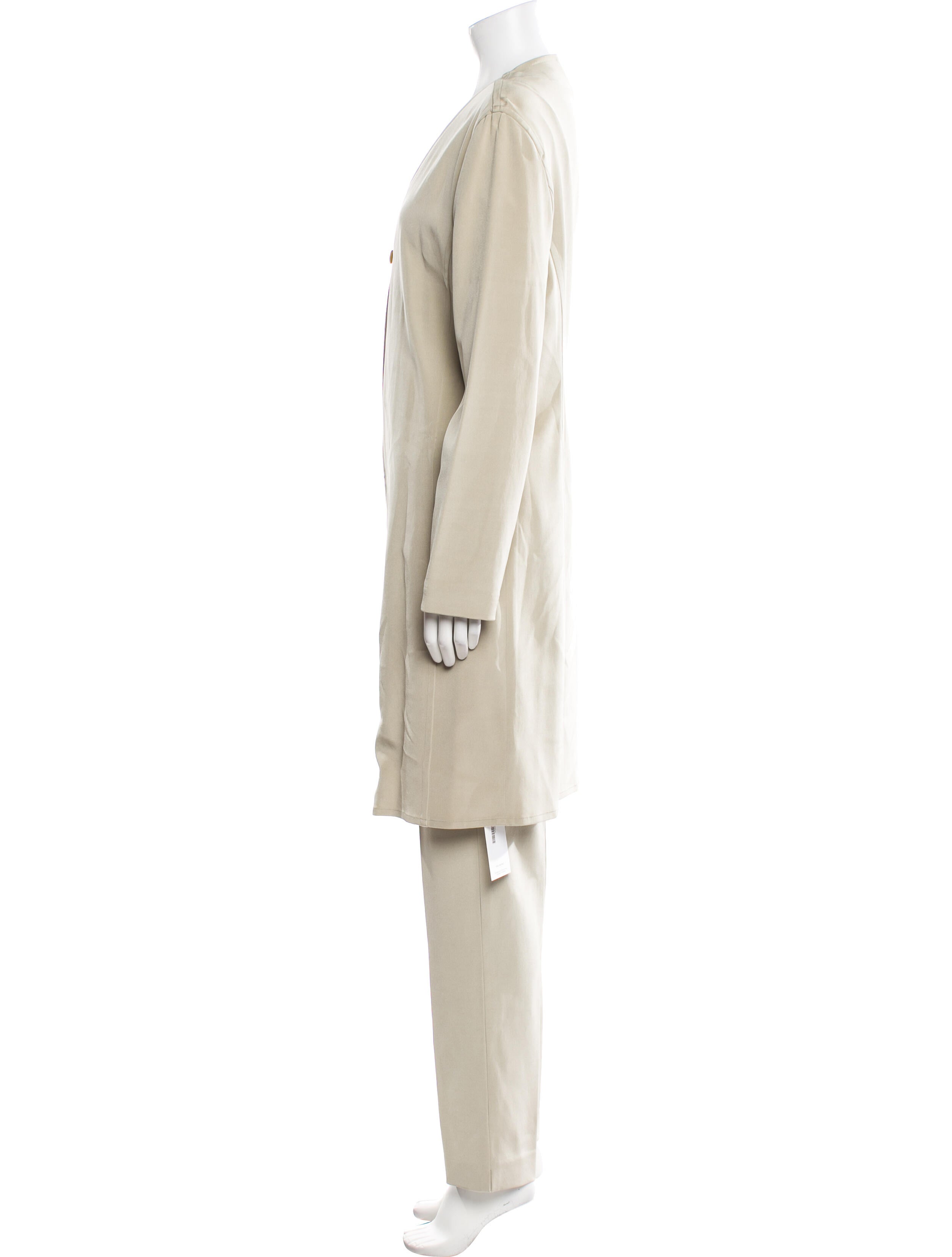 Donna Karan Silk Pantsuit