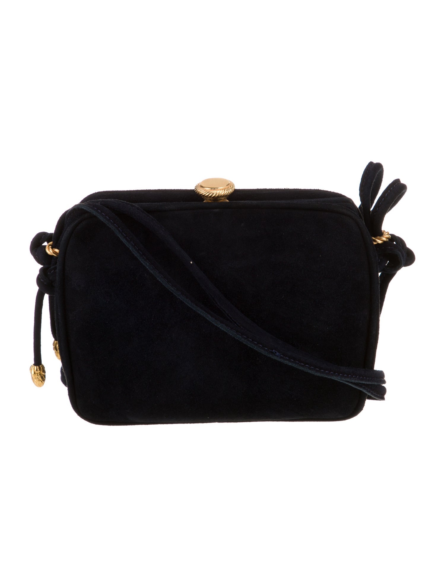 Donna Karan Suede Evening Bag