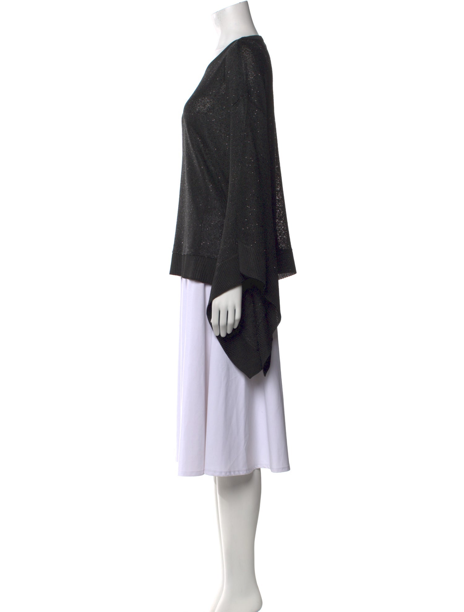 Donna Karan Scoop Neck Sweater