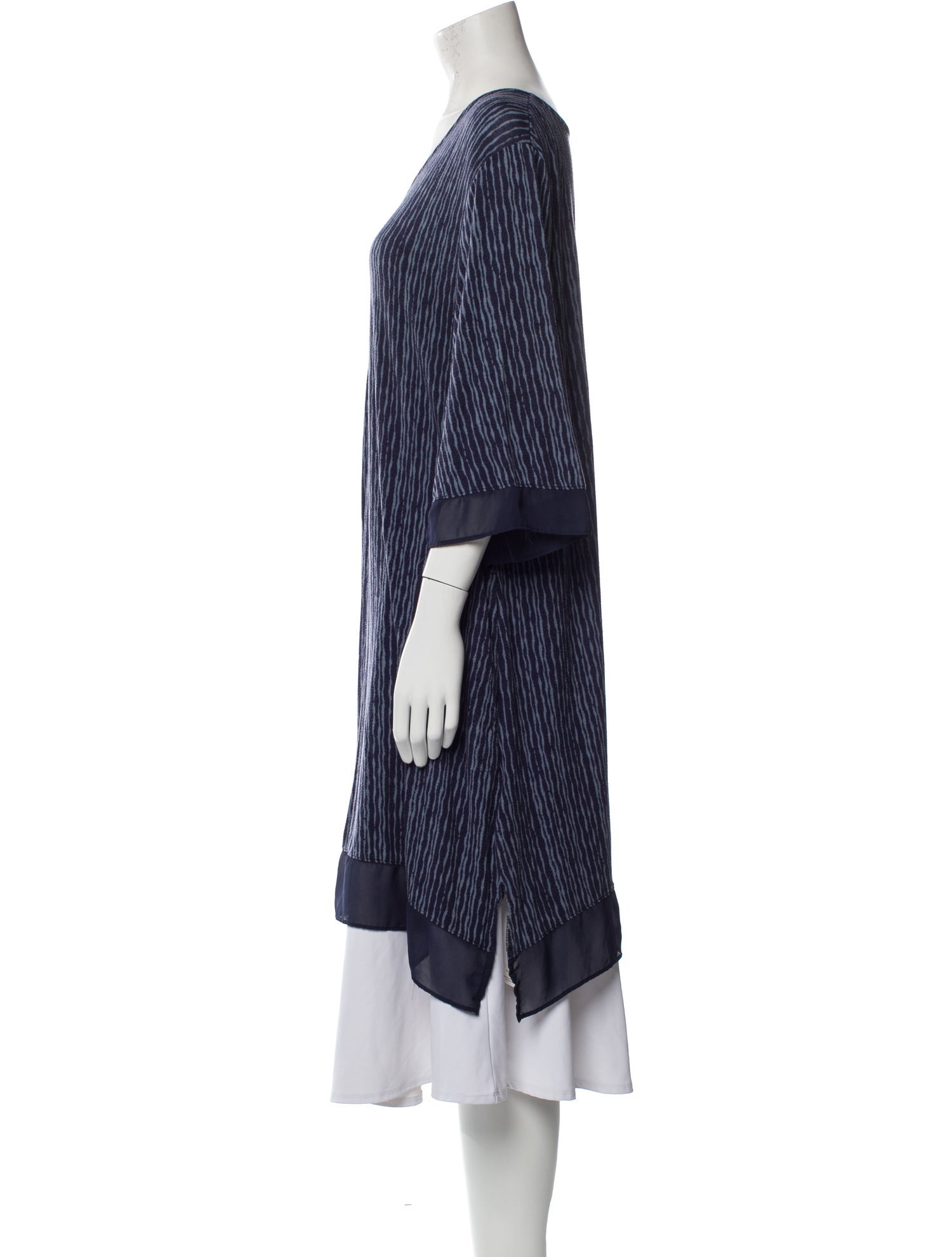 Donna Karan Striped Nightgown