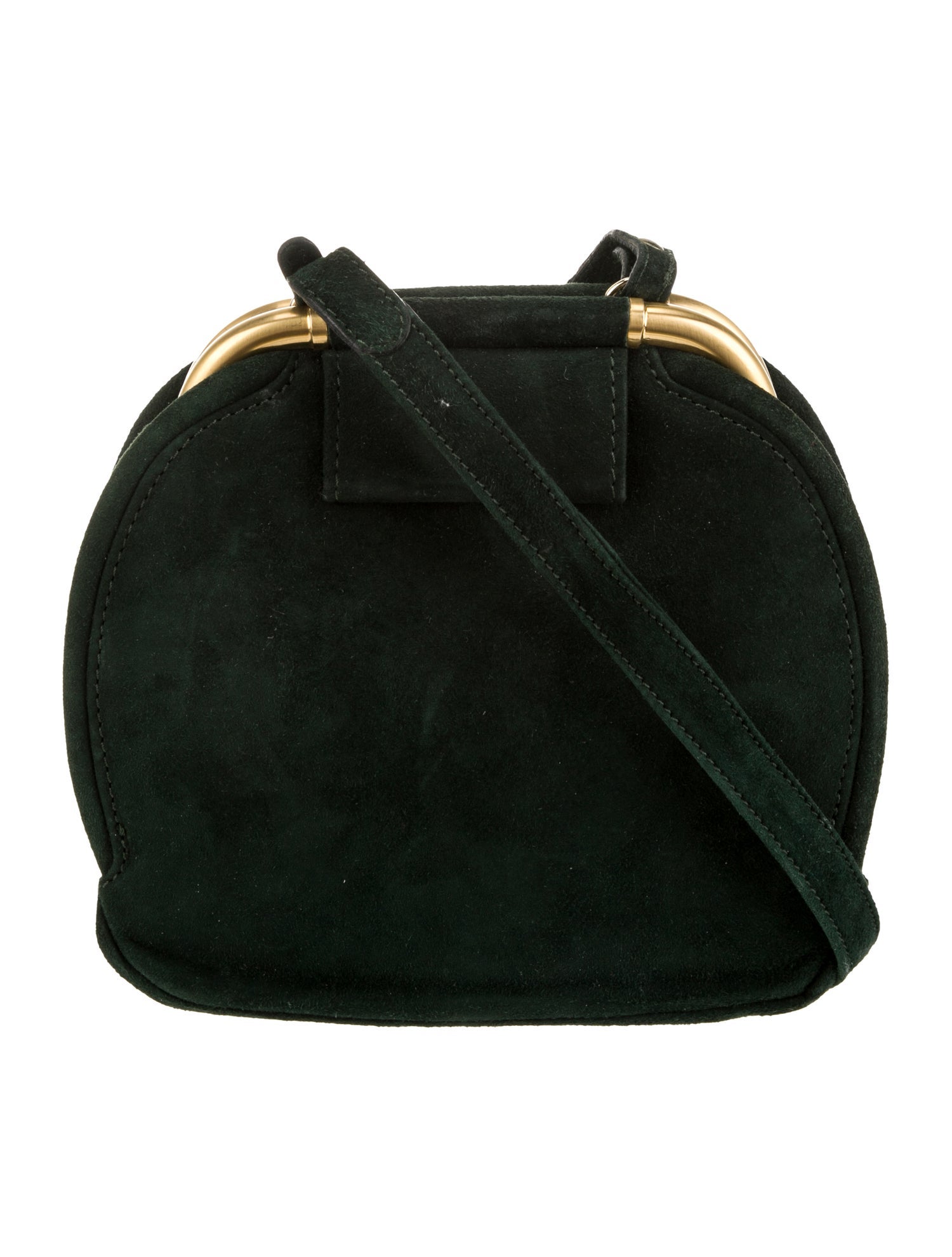 Donna Karan Suede Crossbody Bag