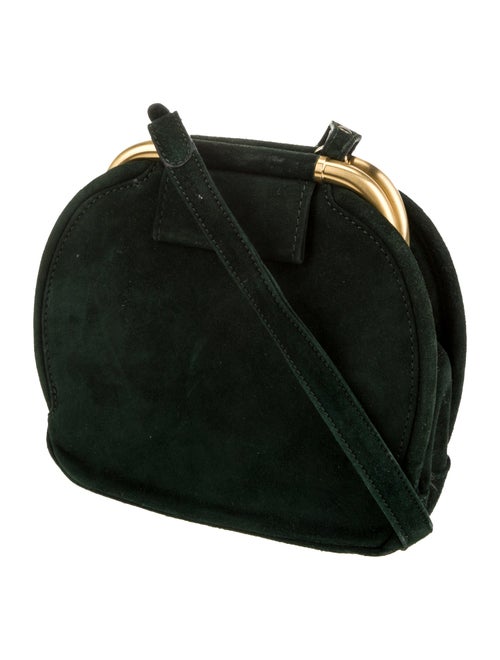 Donna Karan Suede Crossbody Bag