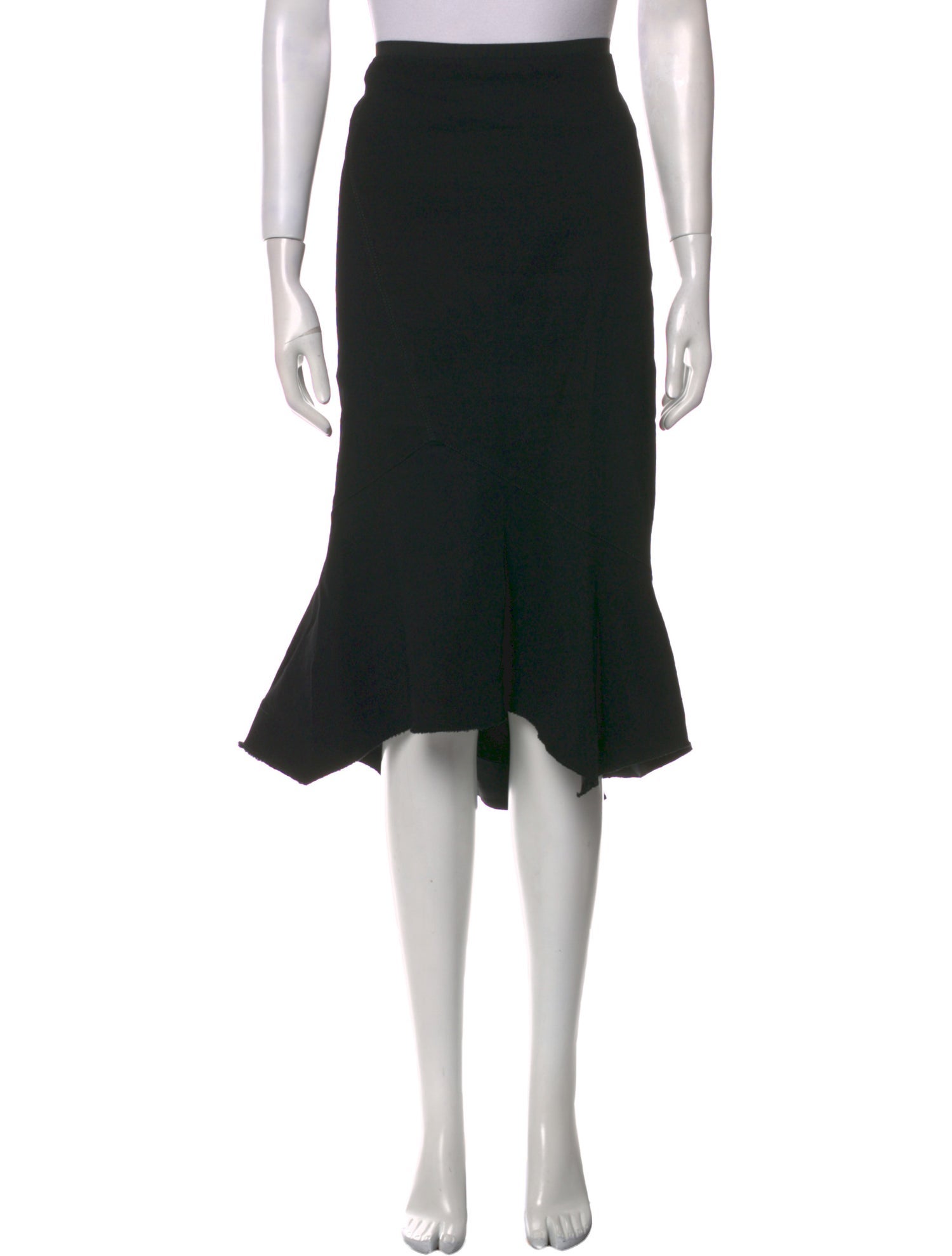 Donna Karan Wool Knee-Length Skirt