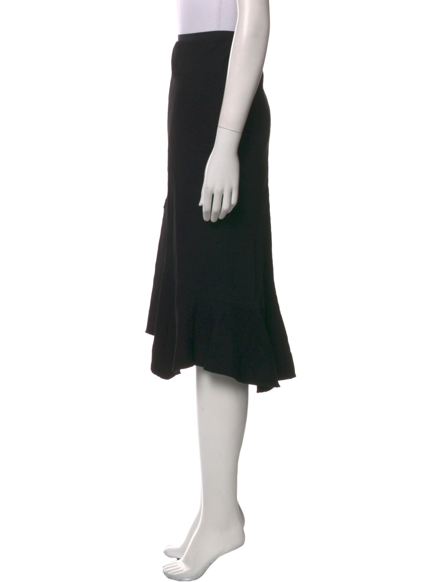 Donna Karan Wool Knee-Length Skirt