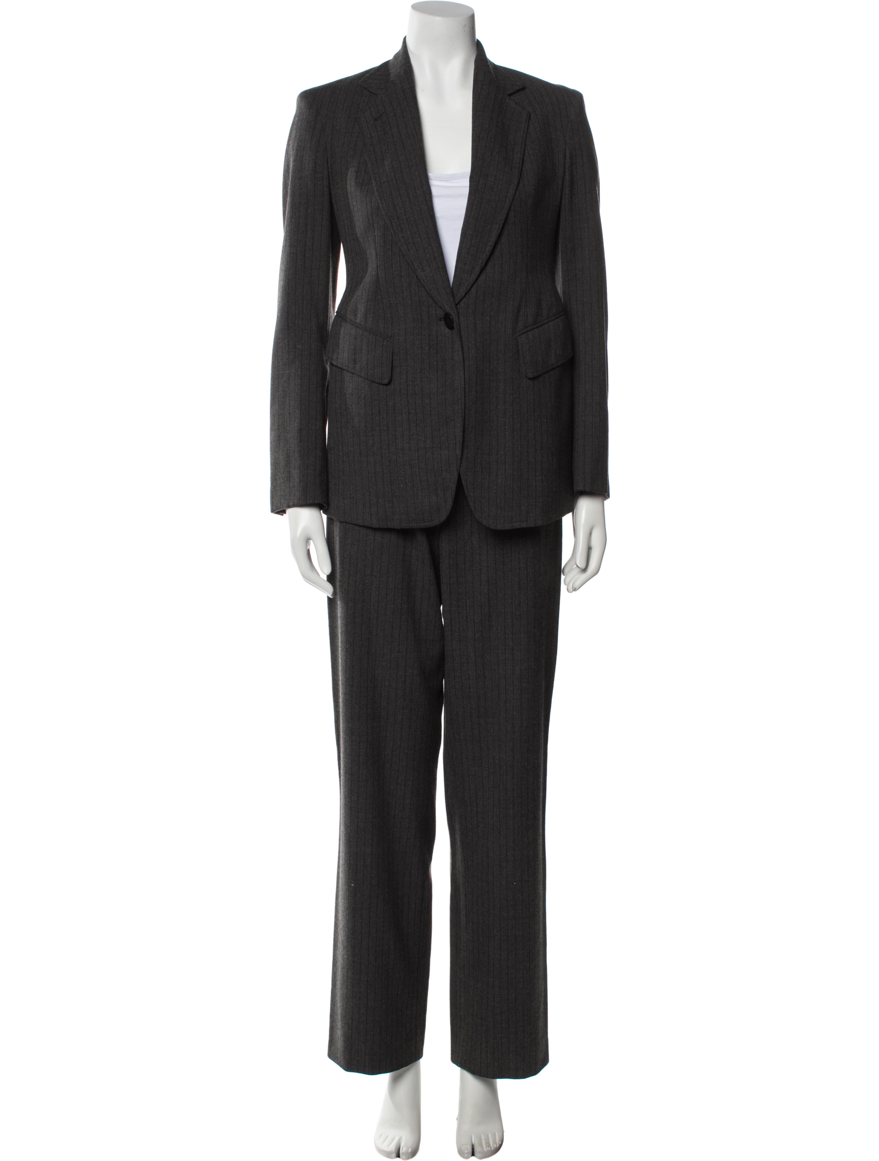 Donna Karan Wool Pantsuit