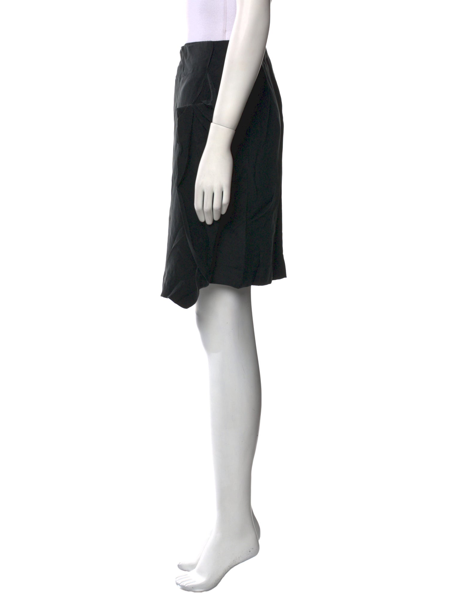 Donna Karan Silk Knee-Length Skirt