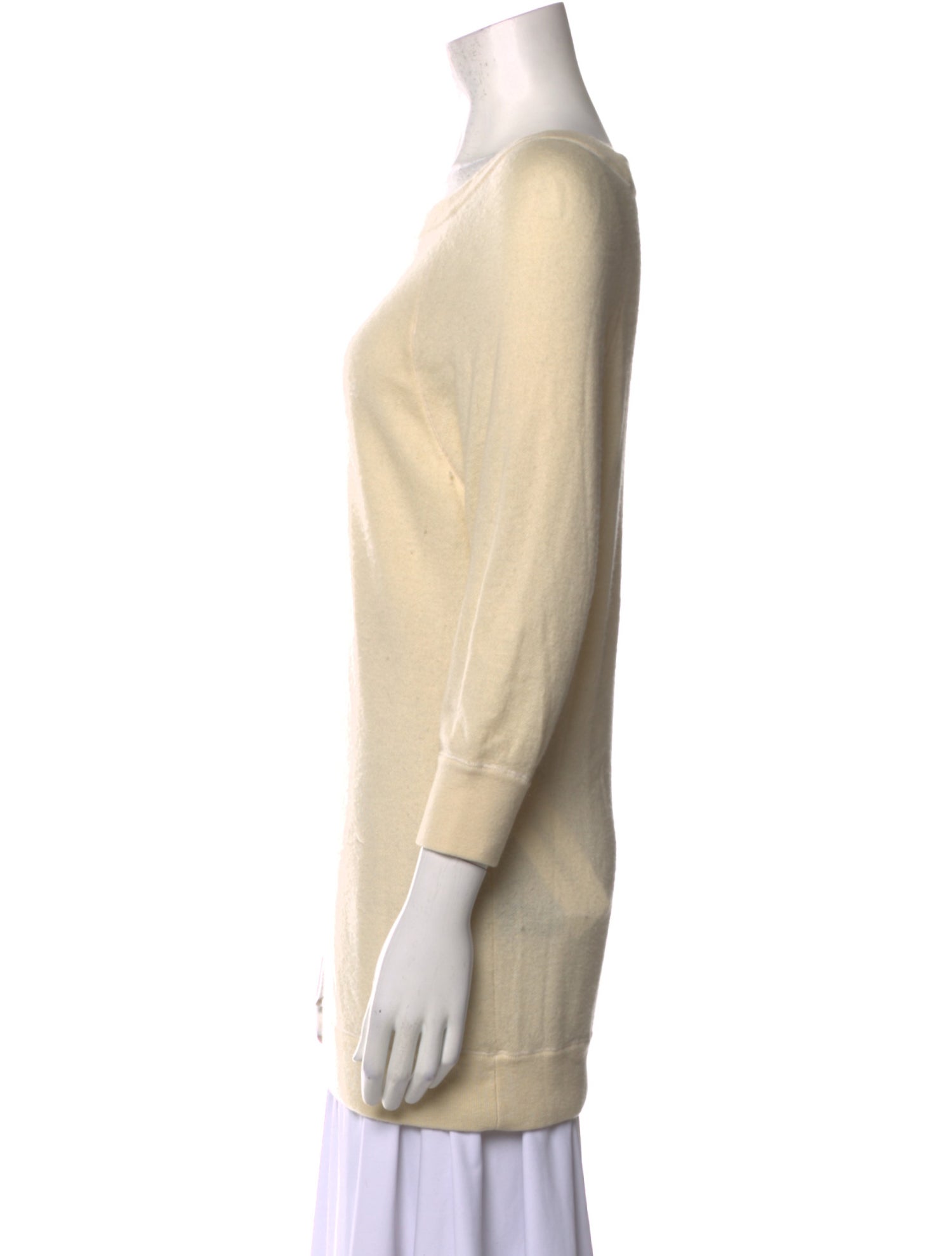 Donna Karan Cashmere Scoop Neck Sweater