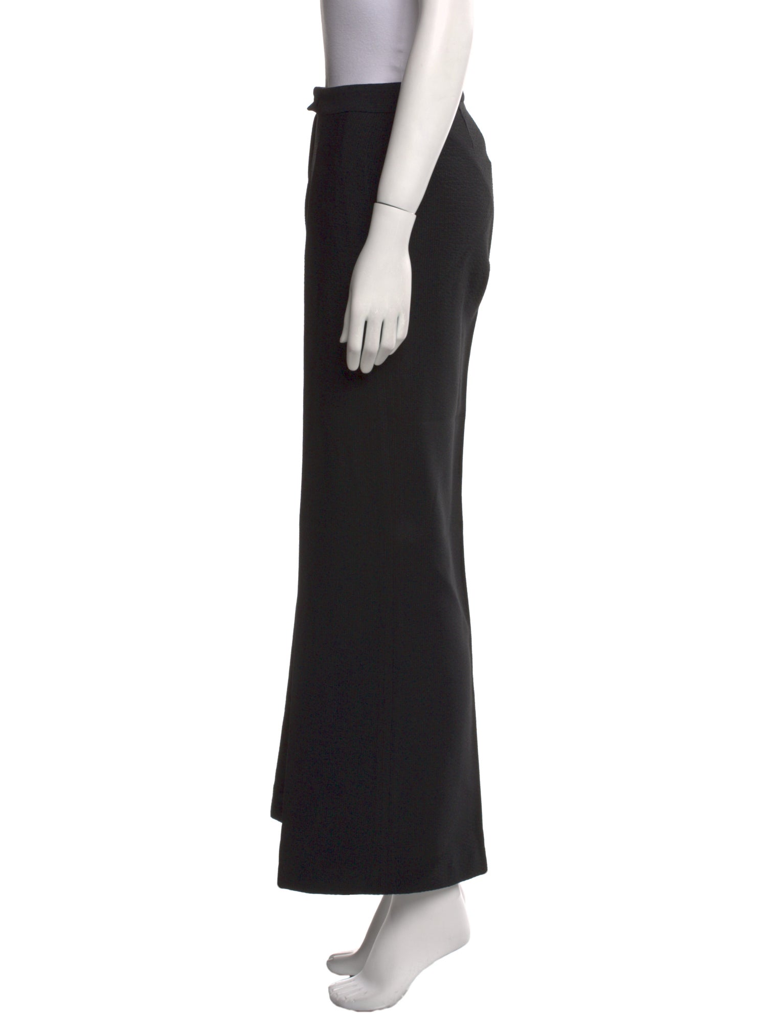 Donna Karan Wool Wide Leg Pants