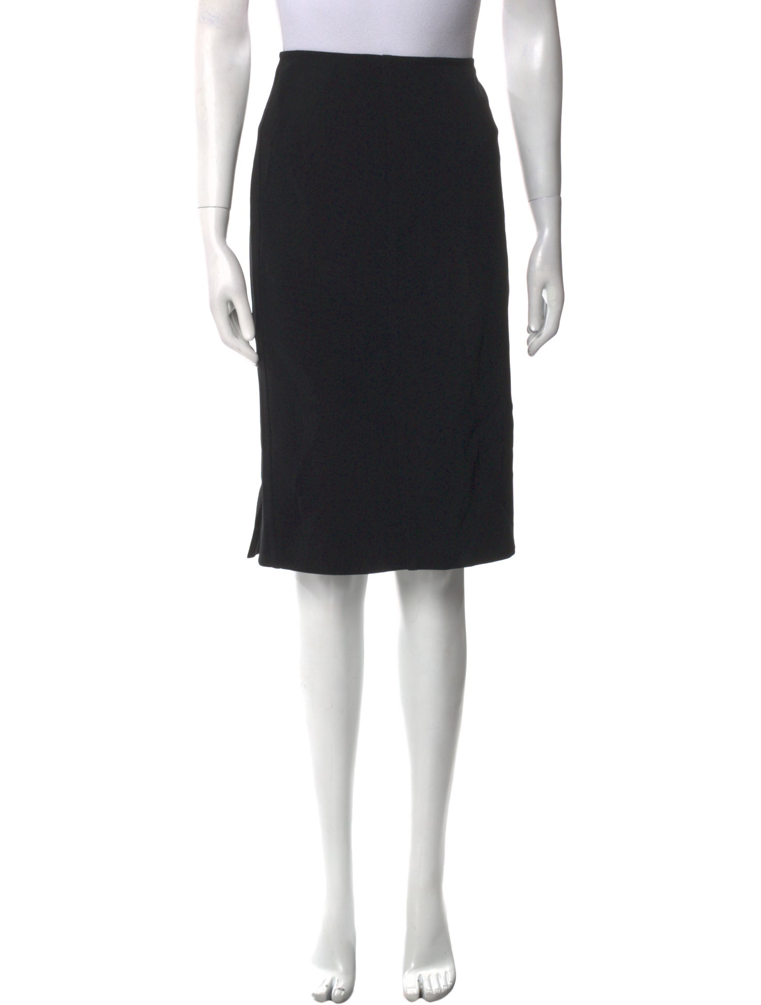 Donna Karan Wool Knee-Length Skirt