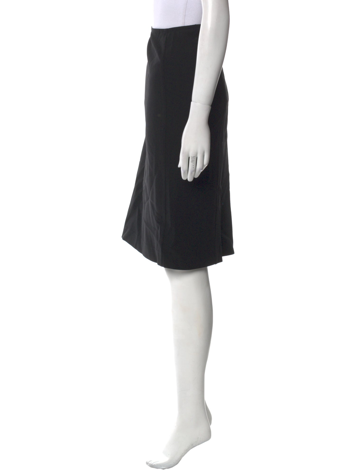 Donna Karan Wool Knee-Length Skirt