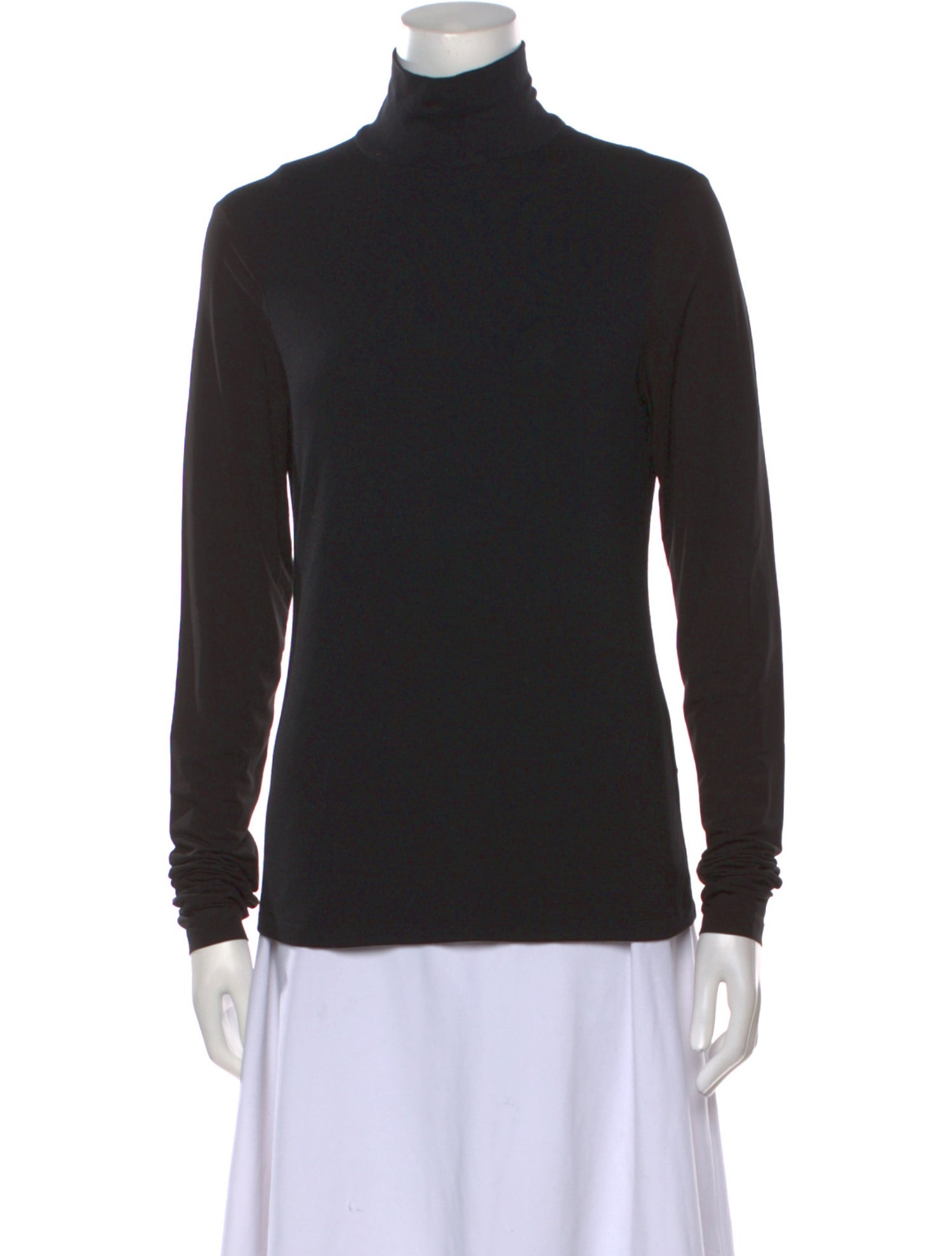 Donna Karan Turtleneck Long Sleeve Top
