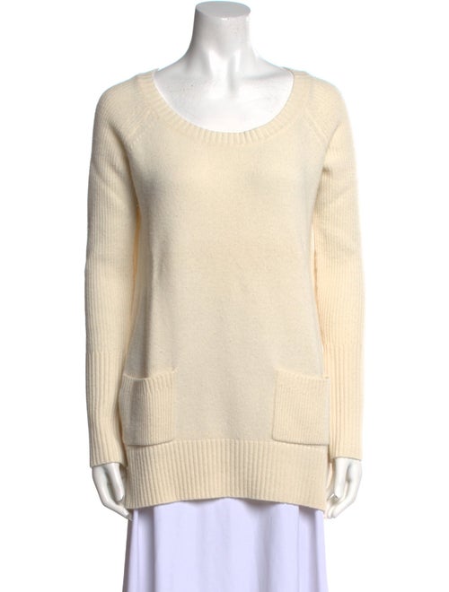 Donna Karan Cashmere Scoop Neck Sweater