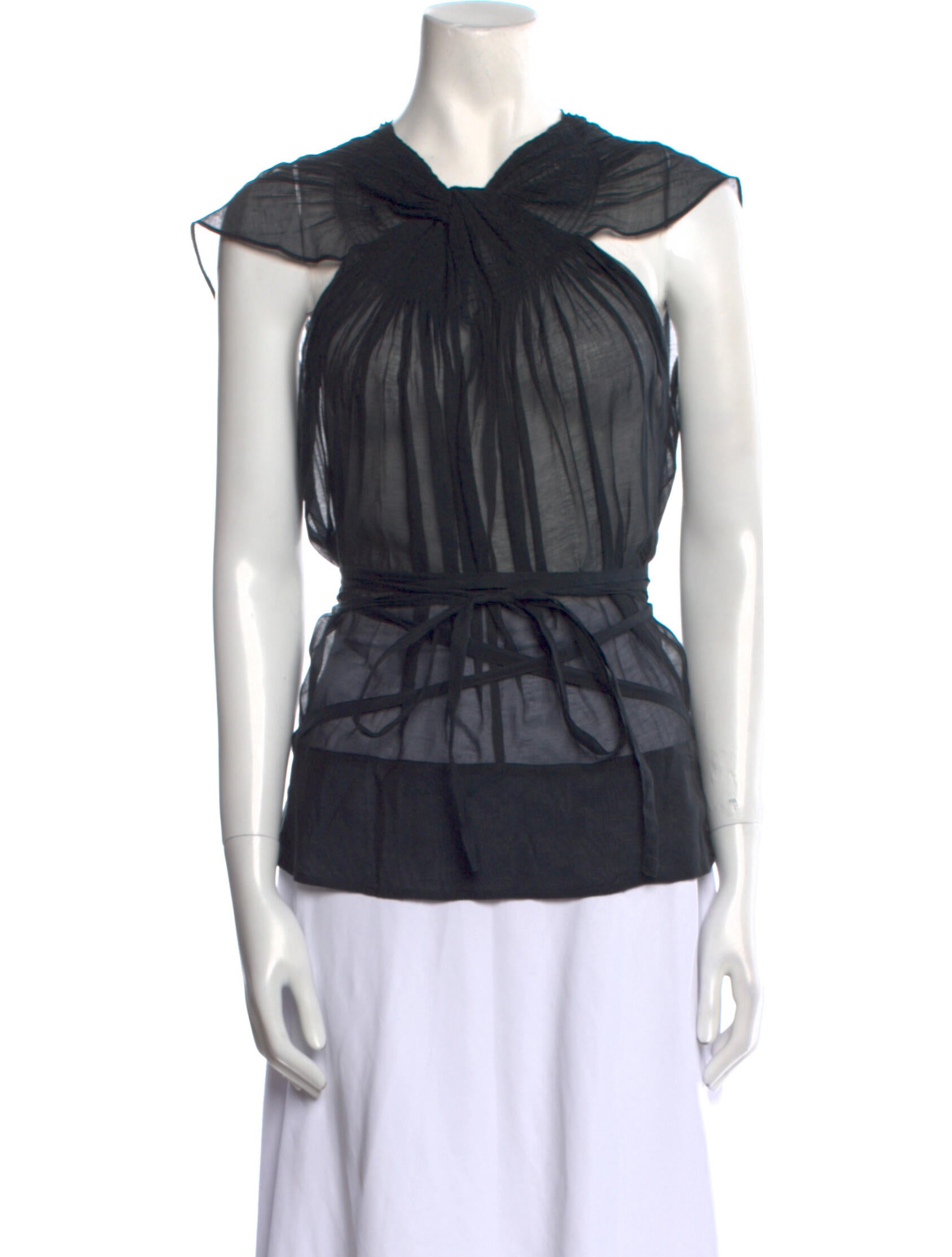 Donna Karan Strapless Blouse