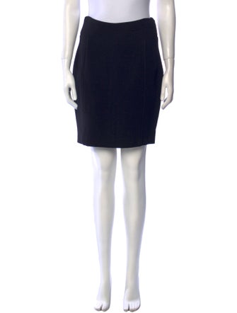 Donna Karan Wool Mini Skirt