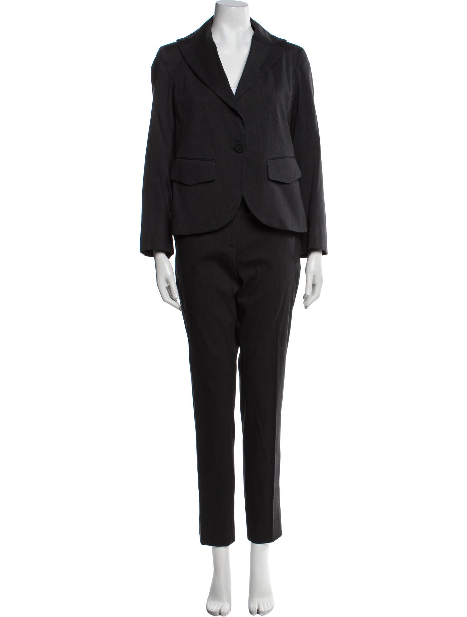Donna Karan Wool Pantsuit