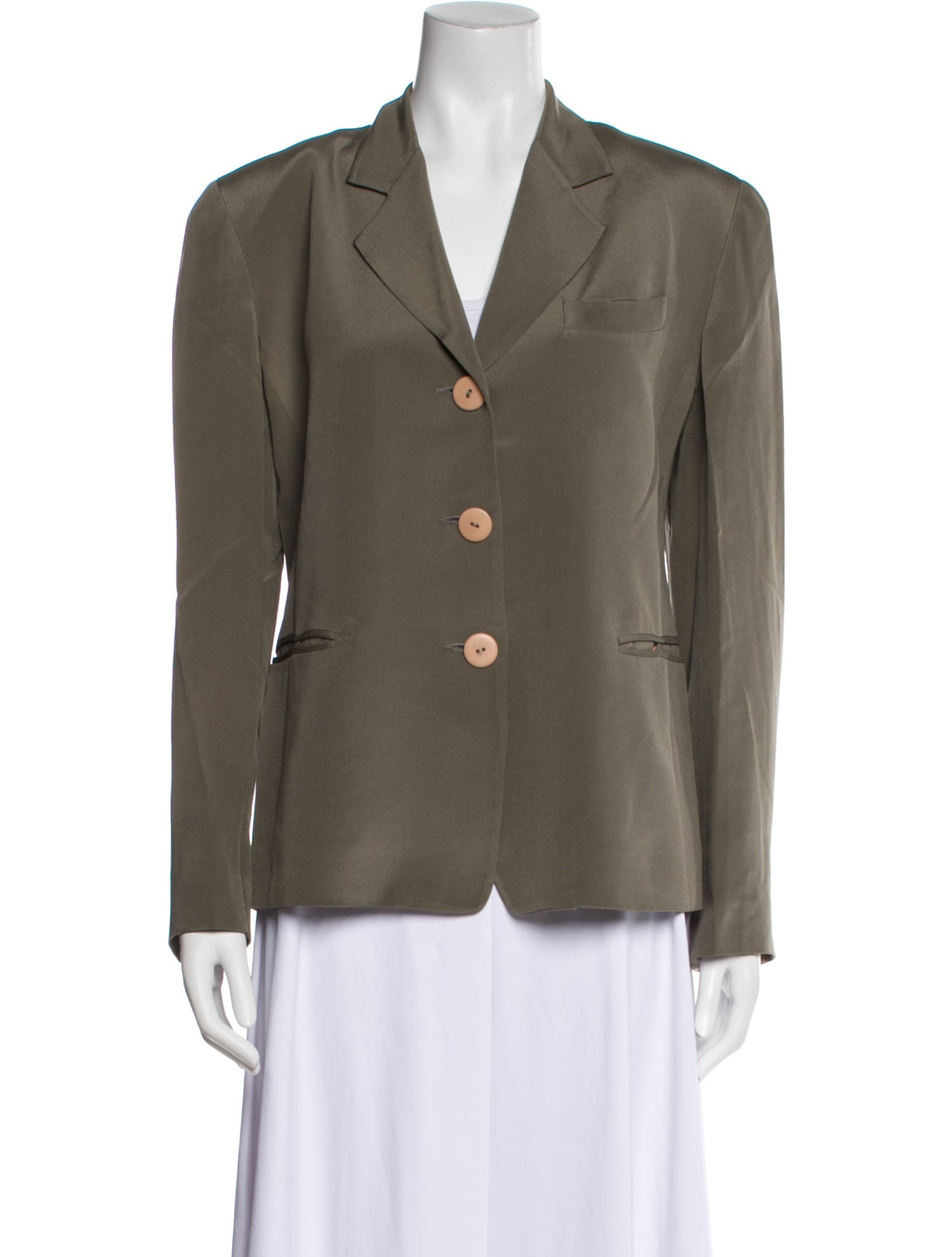 Donna Karan Vintage Silk Blazer