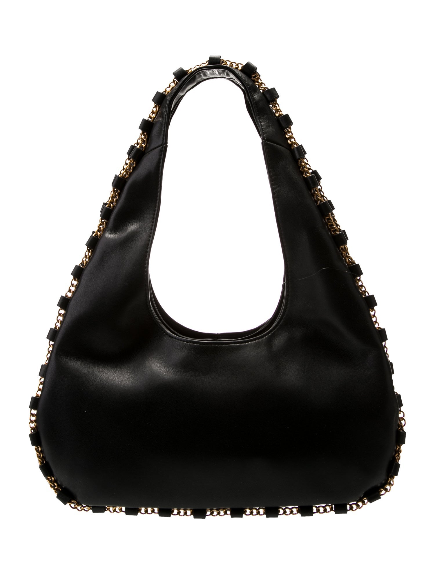 Donna Karan Leather Shoulder Bag