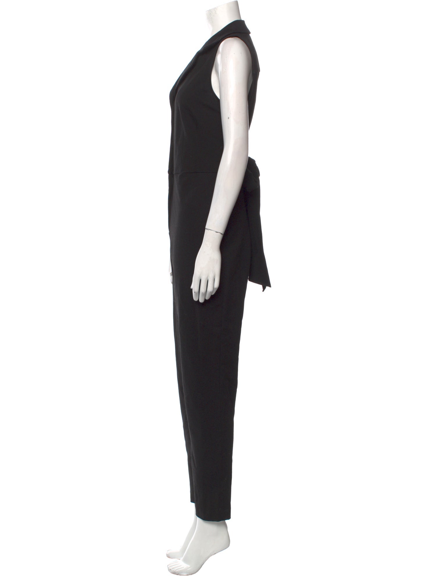 Donna Karan V-Neck Jumpsuit