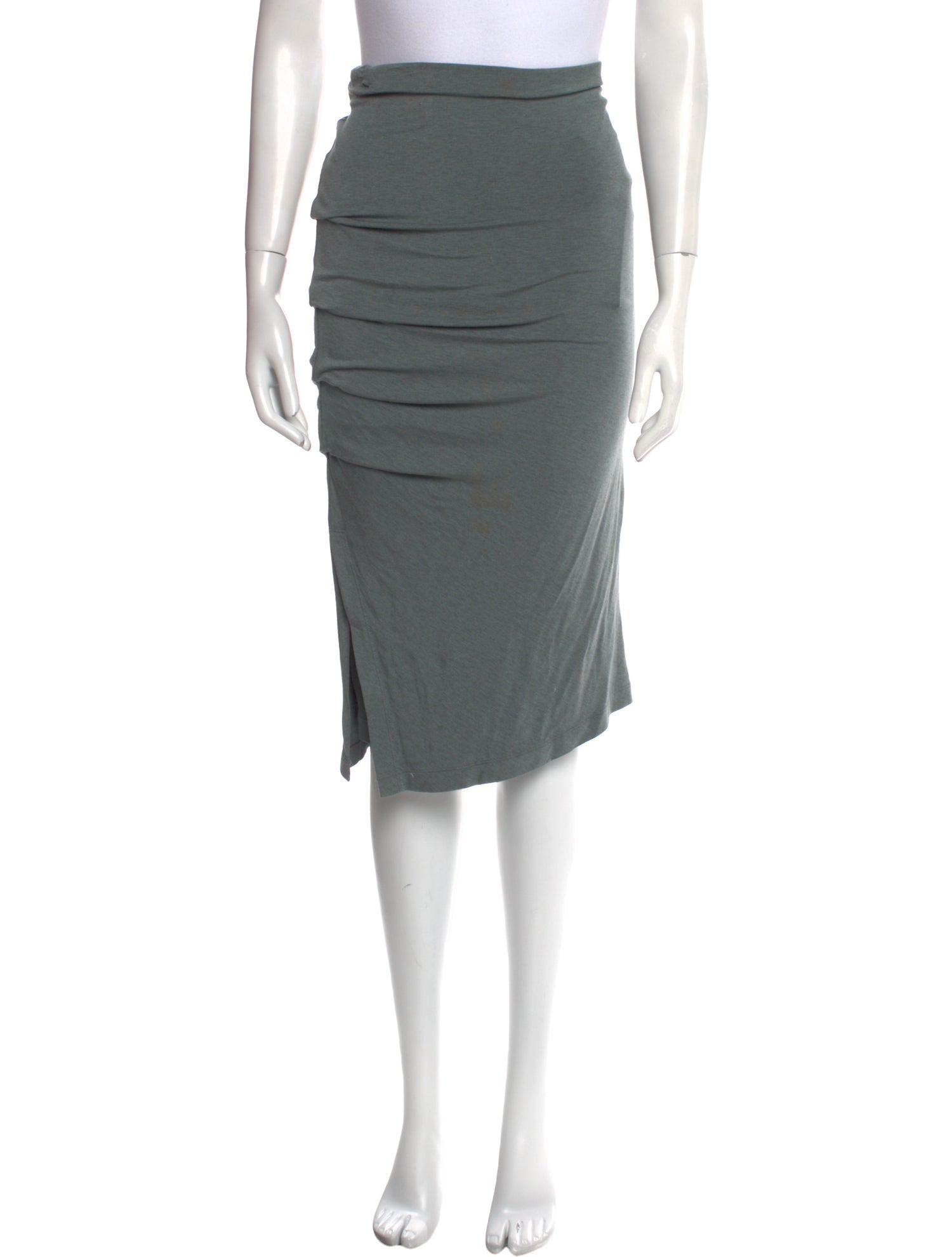 Donna Karan Silk Knee-Length Skirt