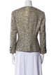 Donna Karan Cashmere Tweed Pattern Evening Jacket