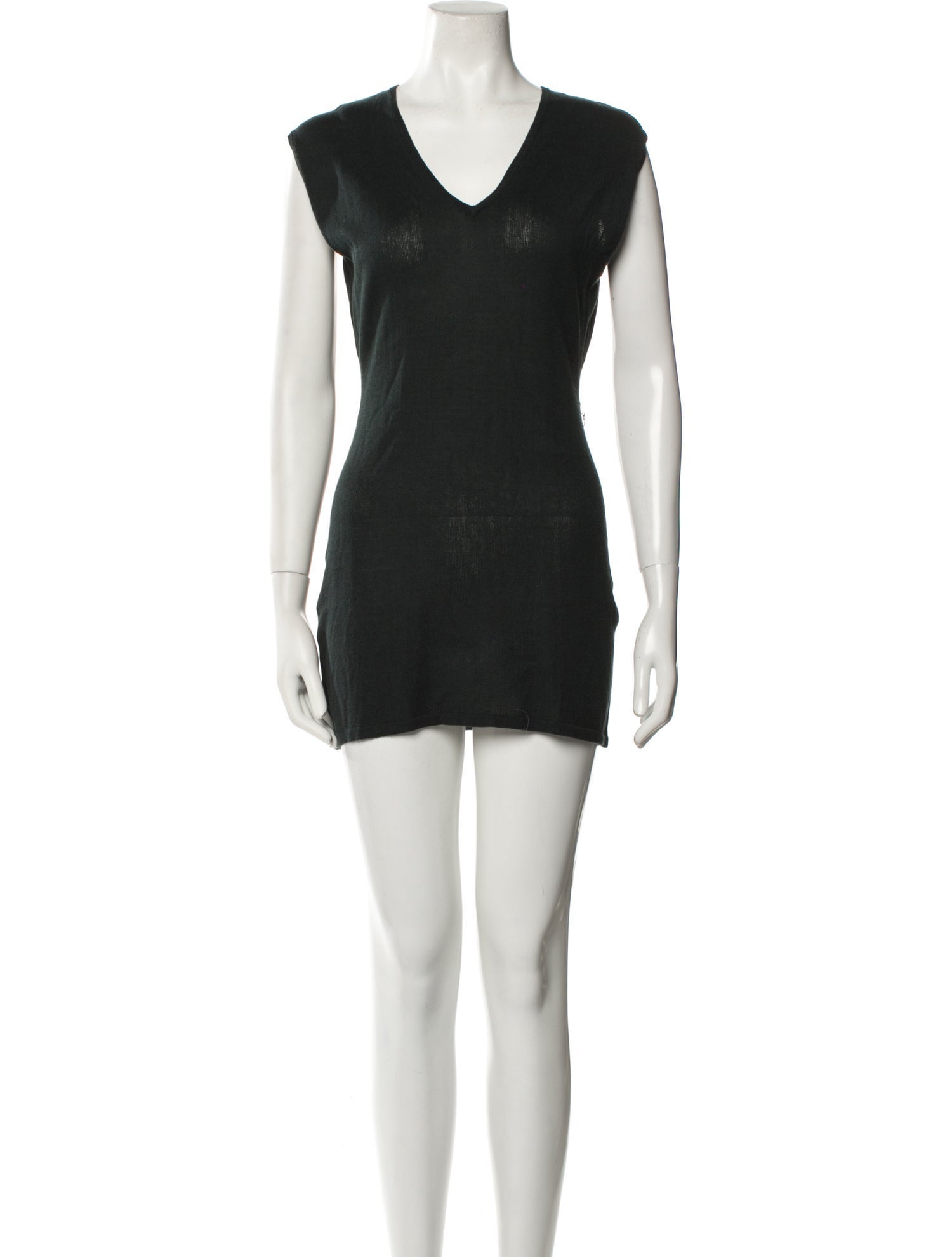 Donna Karan V-Neck Mini Dress w/ Tags