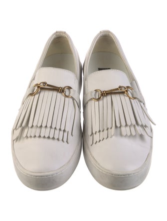 Donna Karan Leather Loafers