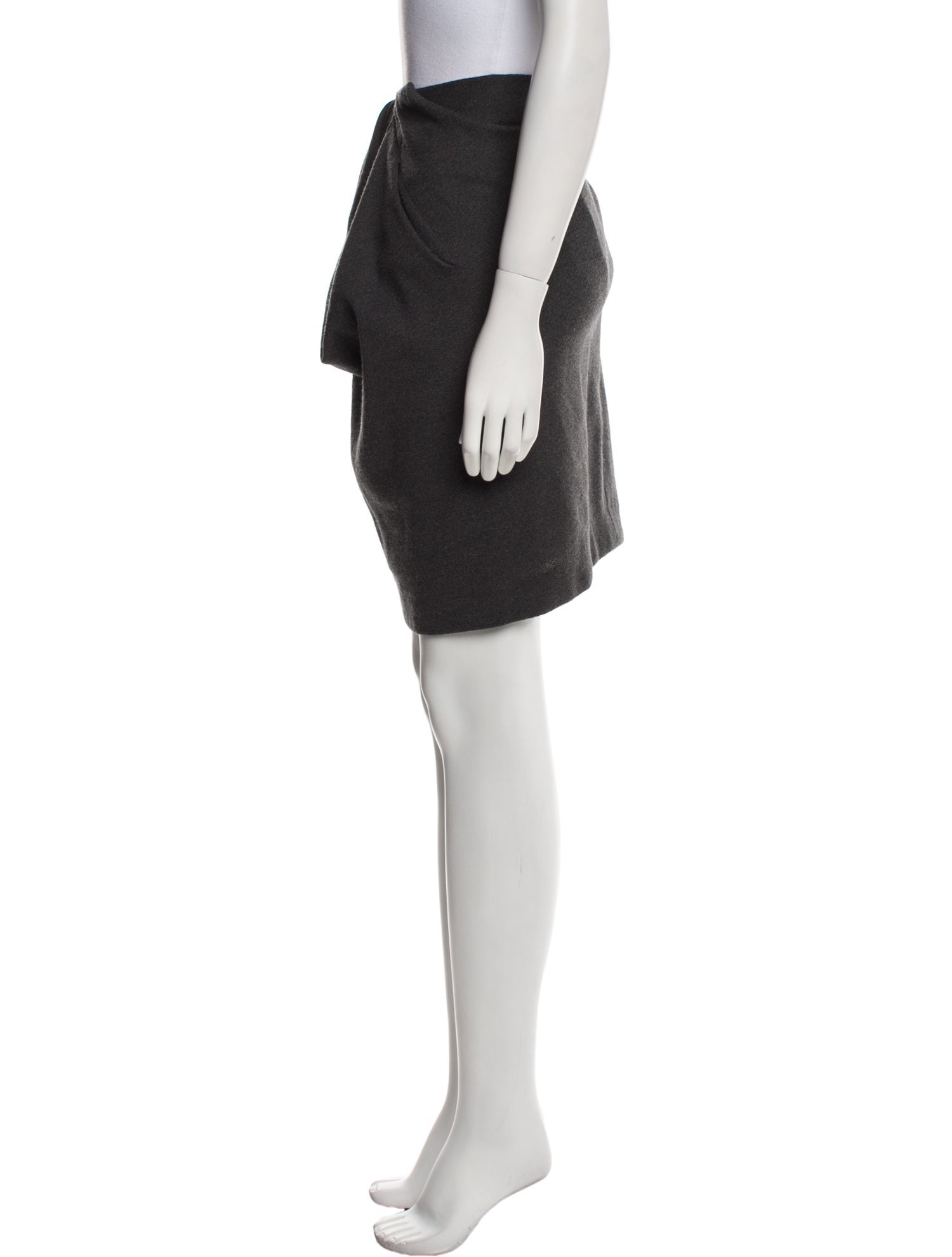 Donna Karan Wool Knee-Length Skirt